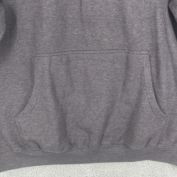 Majestic gray Houston Texans hoodie long sleeve kangaroo pocket men’s 4XL shirt - Picture 6 of 14